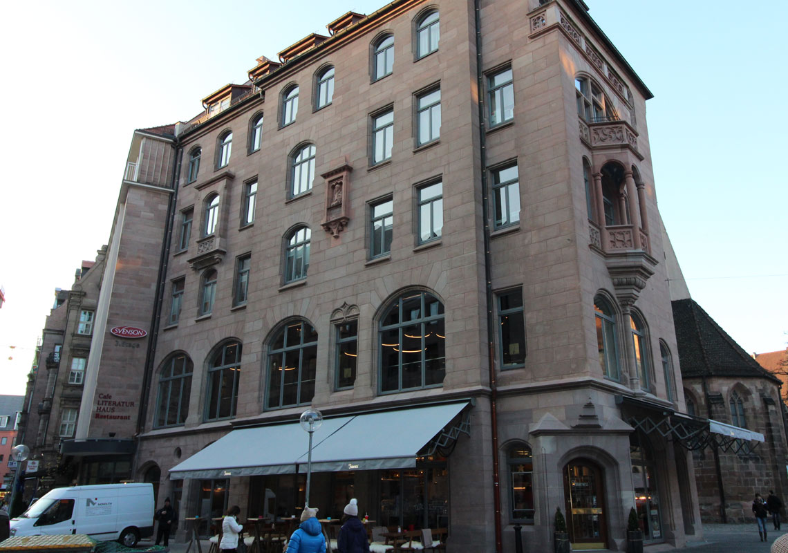 Wie vermieten in der Nürnberger Innenstadt Gastronomieflächen an Alexander Herrmann